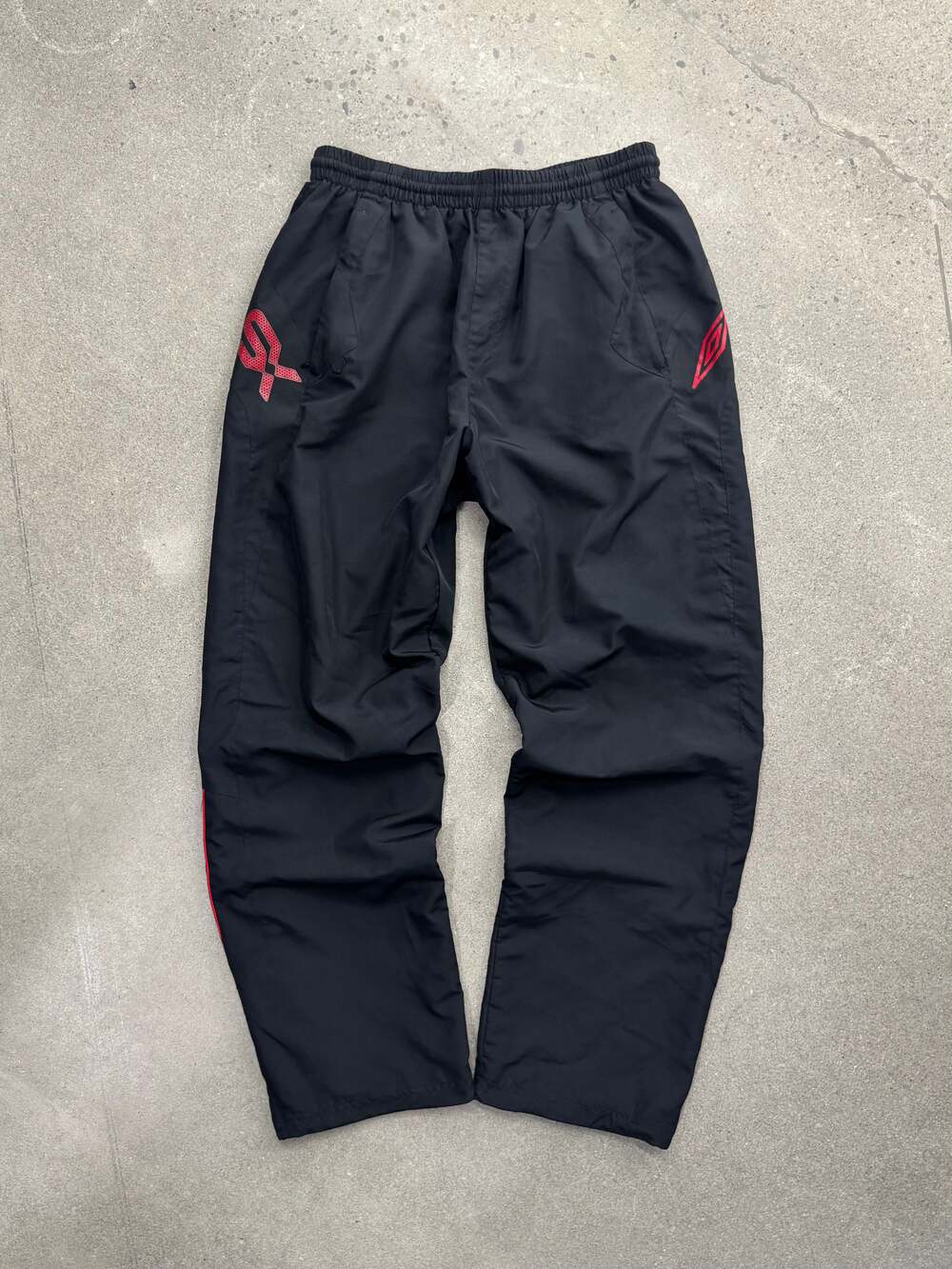 Vintage 90s Umbro SX Nylon Track Pants - L